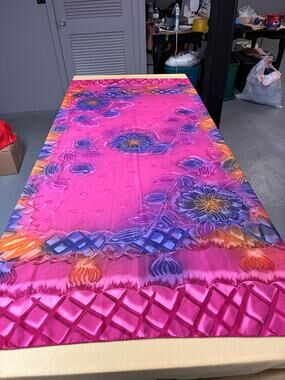 Boho Batik Scarf Shawl Sarong Wrap – Rayon – Large 70” x 43” Lightweight